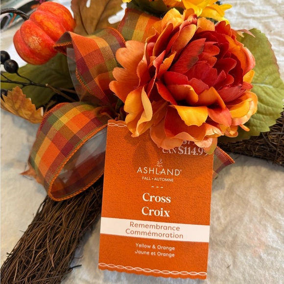 Ashland Harvest Cross with Orange and Green Accents - Picture 3 of 3